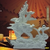 神龍戲水純銀制品生產(chǎn)廠家、純銀禮品定購