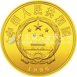 中國絲綢之路金銀紀念幣（第2組）1/3盎司圓形金質(zhì)紀念幣