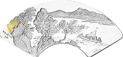 明清扇畫(huà)紀(jì)念銀幣1盎司扇形銀質(zhì)紀(jì)念幣
