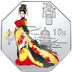 中國古典文學(xué)名著——《紅樓夢》彩色金銀紀(jì)念幣（第二組）1盎司彩色銀質(zhì)紀(jì)念幣