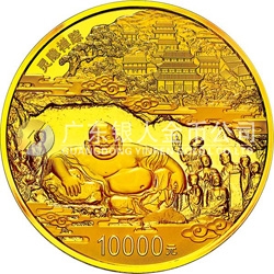 世界遺產(chǎn)——杭州西湖文化景觀金銀紀念幣1公斤圓形金質(zhì)紀念幣