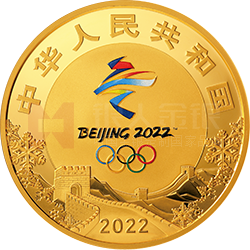 第24屆冬季奧林匹克運動會金銀紀(jì)念幣（第1組）150克圓形金質(zhì)紀(jì)念幣
